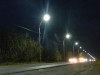 Новое уличное освещение кольцевой автодороги